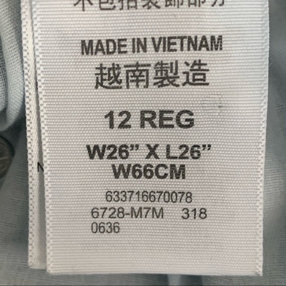 New LEVI’S 512 Slim Taper Boys Dark Wash Jeans Size 12 - Picture 9 of 16